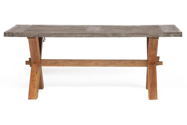 Стол обеденный Secret De Maison «Kalido» (Калидо) (Серый/натуральный) фото № 2