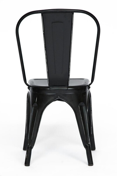 Стул металлический Secret De Maison «Loft Chair» (Лофт Чаир) (mod. 012 Black) (Черный «Лофт») фото № 4