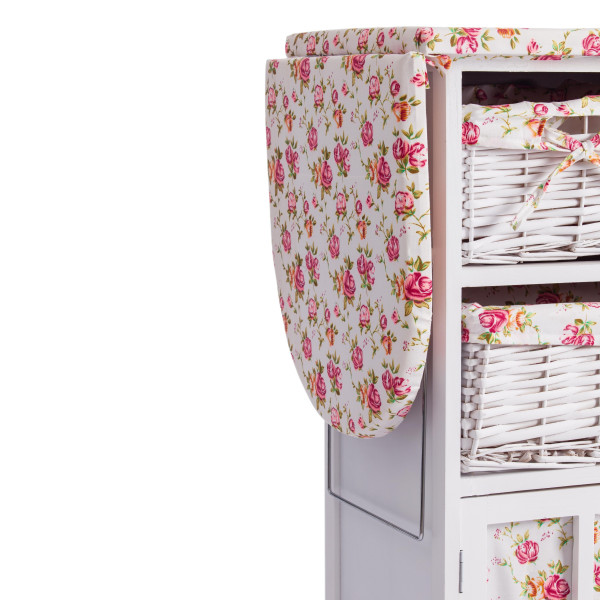 Гладильный комод с 3-я корзинами Secret De Maison CAMPANARD белый (Белый) фото № 7