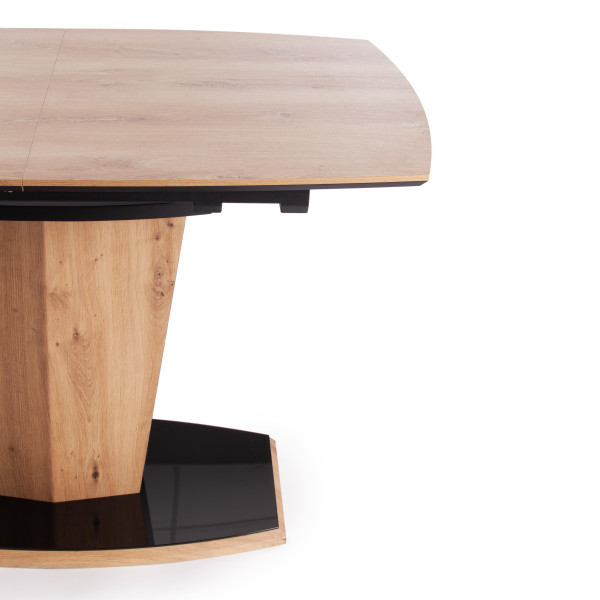 Стол FANCY Дуб артисан/Черный фото № 9