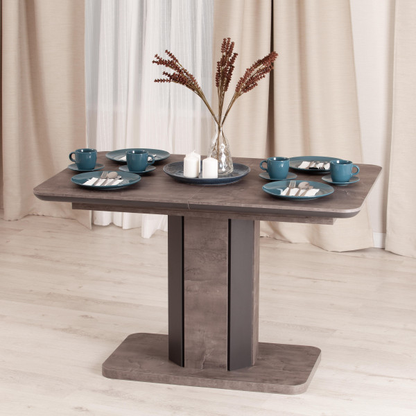 Стол обеденный SKAT Оникс/Графит фото № 14