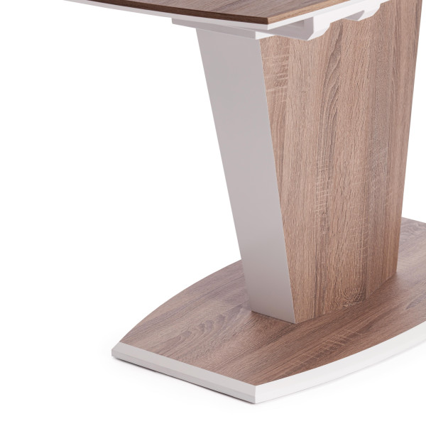 Стол FANCY Дуб трюфель/Белый фото № 9