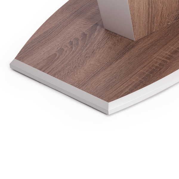 Стол FANCY Дуб трюфель/Белый фото № 14