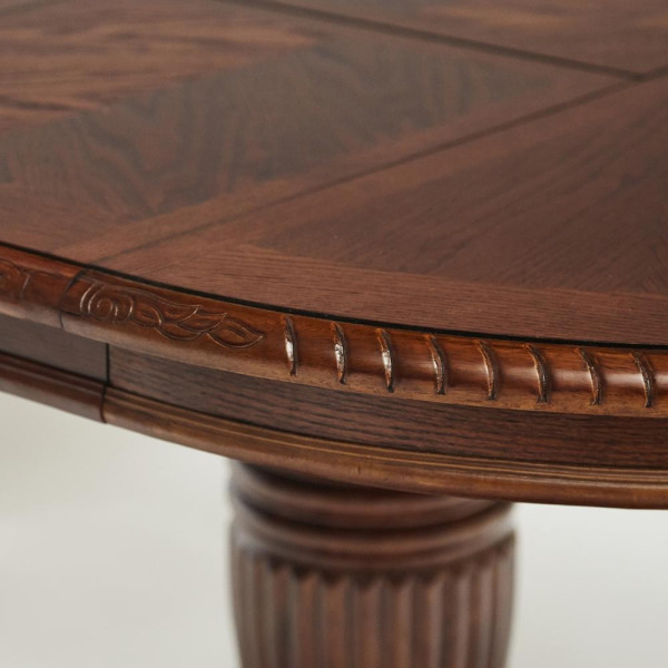 Стол круглый раскладной Rochester -STC- (4260-SWC)  (butterfly leaf/HN Glaze) фото № 8