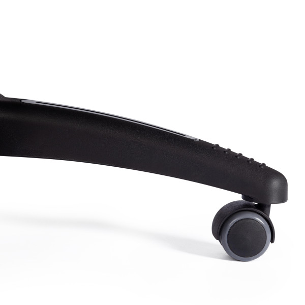 Кресло офисное TetChair «Duke» (Искусств. чёрн. кожа + серая сетка) фото № 15