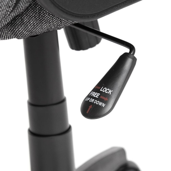 Кресло офисное TetChair CH 747 (Серая ткань) фото № 12