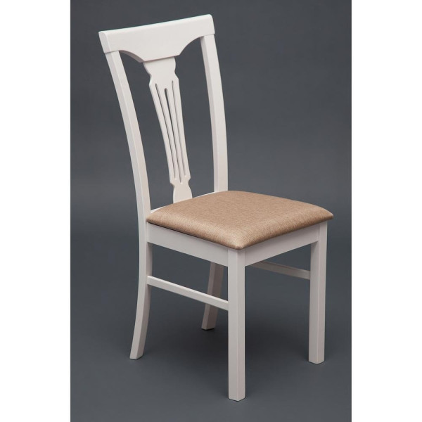 Стул с мягким сиденьем «Гермес» (Hermes) (Ivory white/слоновая кость) фото № 2