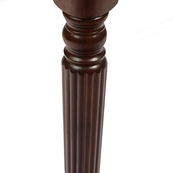 Стол обеденный George/Джордж (мод. 4120T) дерево гевея, 120х180+45,7х77,6см, темно-коричневый фото № 6