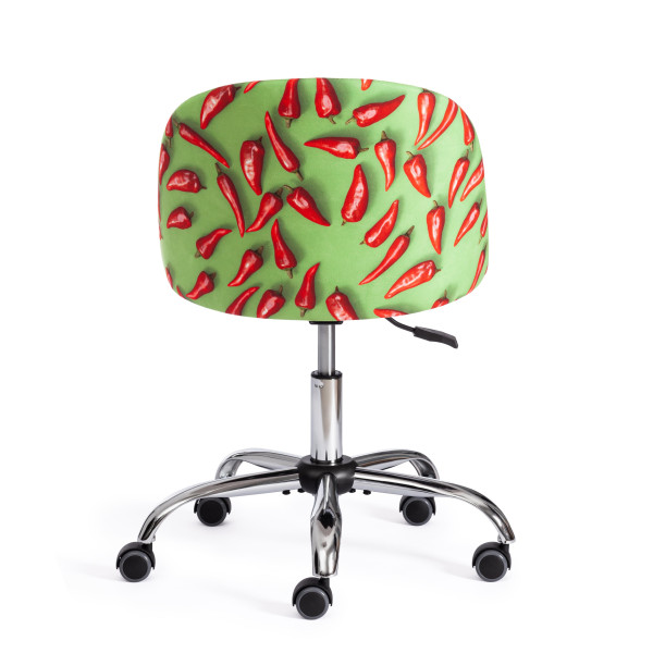 Кресло MELODY (ткань/флок, олива, Botanica 03 pepper/23) фото № 4