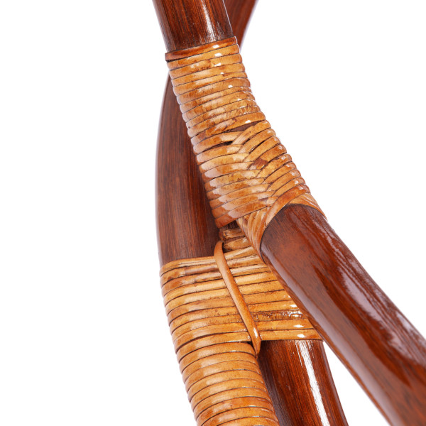 Кресло вращающееся "FLORES" 5005 /с подушкой/ (орех) фото № 18