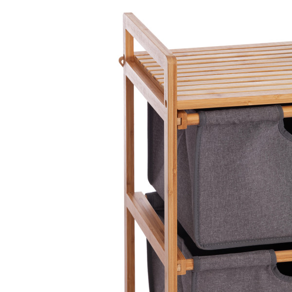 Этажерка с корзинами (mod. JWFU-00029) (натуральный) фото № 7