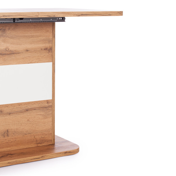 Стол обеденный SMART (дуб/белый) фото № 10