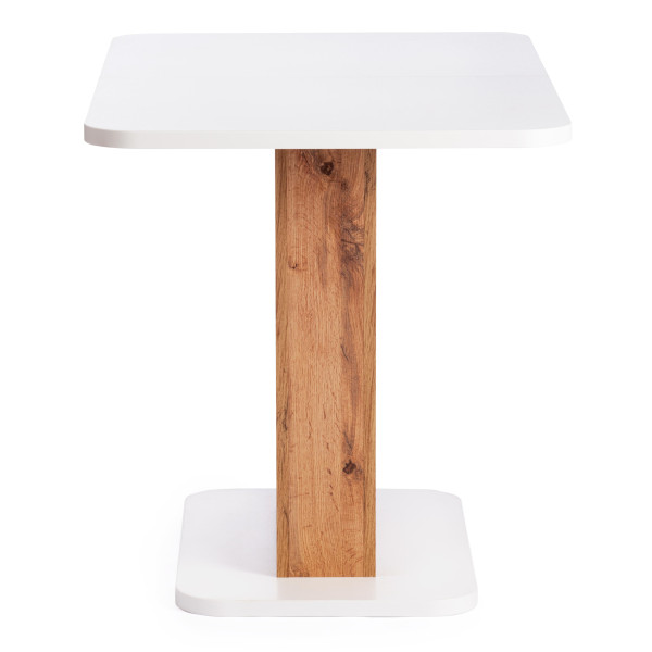 Стол обеденный GENT (Дуб вотан/Белый) фото № 2