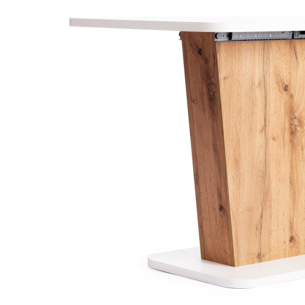 Стол обеденный GENT (Дуб вотан/Белый) фото № 11