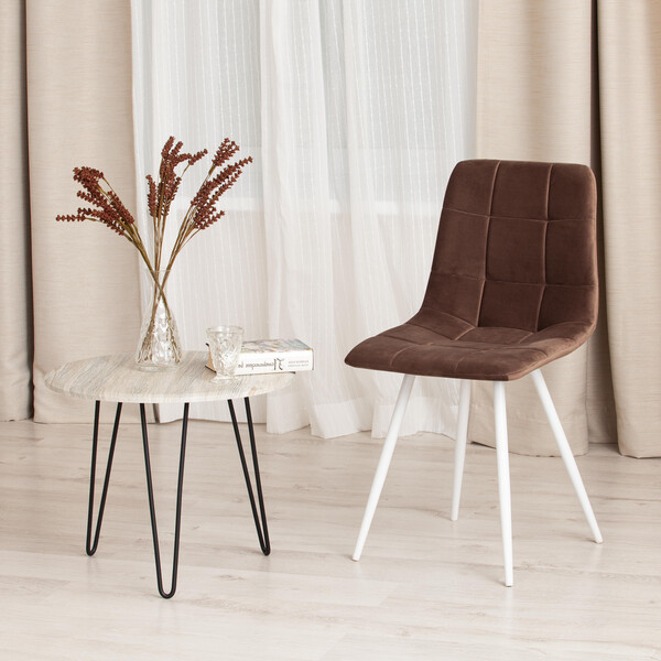 Стул CHILLY (mod. 7095-1) (коричневый) фото № 9