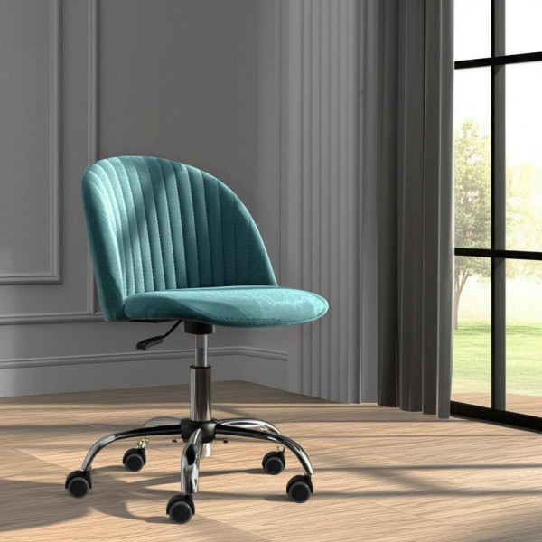 Кресло MELODY бирюзовый (Белый) фото № 12