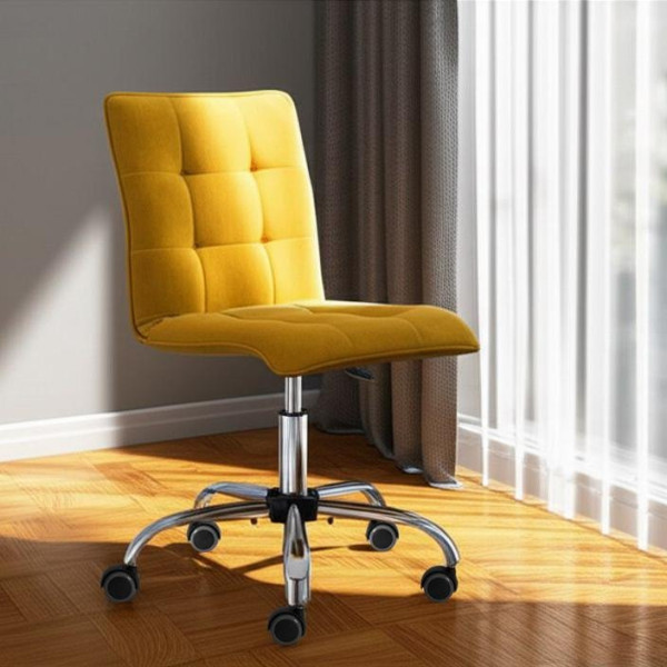 Кресло ZERO горчичный  (Белый) фото № 11