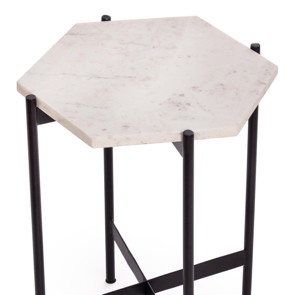 Столик кофейный Secret De Maison FENDY ( mod. 11980 ) (алюминиевый сплав/мрамор) фото № 4