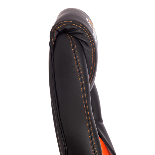 Кресло DRIVER (22) (кож/зам/ткань, черный/оранжевый, 36-6/TW-07) фото № 12