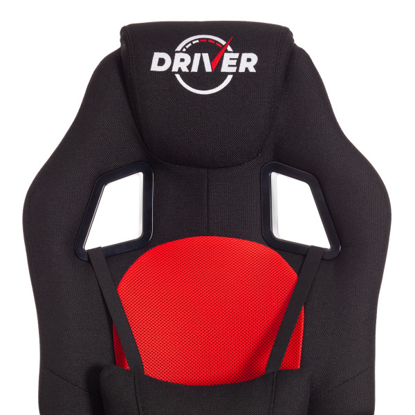Кресло DRIVER (22) (ткань, черный/красный, 2603/TW-08) фото № 7