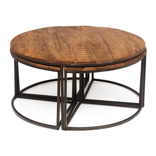 Стол кофейный Secret de Maison «Eugendorf» (mod. 1466) (Натуральный) фото № 2