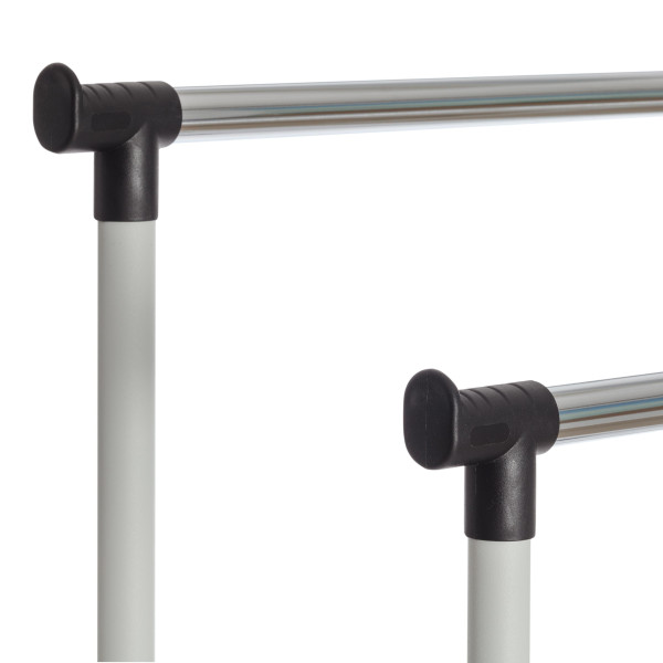 Вешалка JET (черный/светло-серый/хром) фото № 5