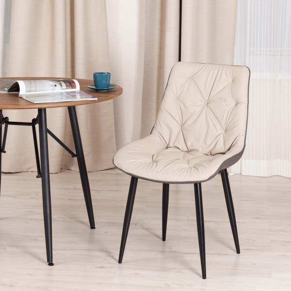 Стул ALTUS ( mod. 2334 ) (бежевый/темно-серый) фото № 9