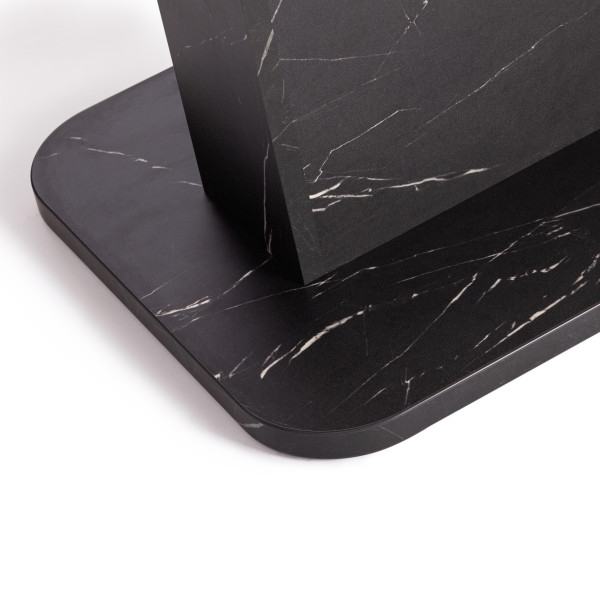 Стол обеденный SMART (Мрамор Блэк Роял/Белый) фото № 14