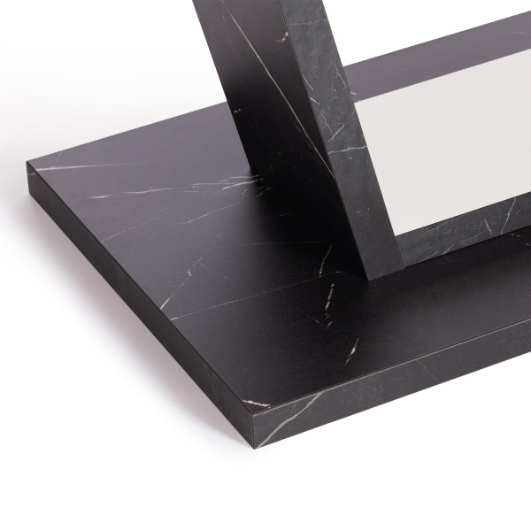 Стол обеденный VOX (Мрамор черный/Белый) фото № 14
