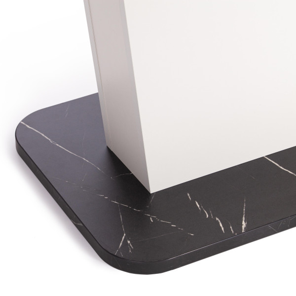 Стол обеденный GENT (Мрамор Блэк Роял/Белый) фото № 14