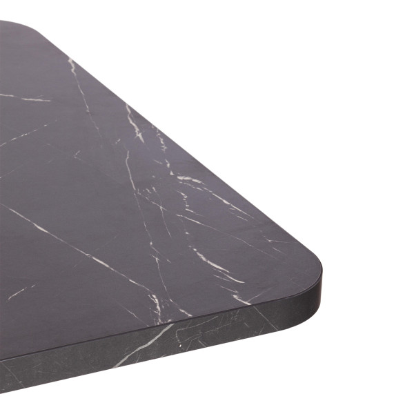 Стол обеденный GENT (Мрамор Блэк Роял/Белый) фото № 11