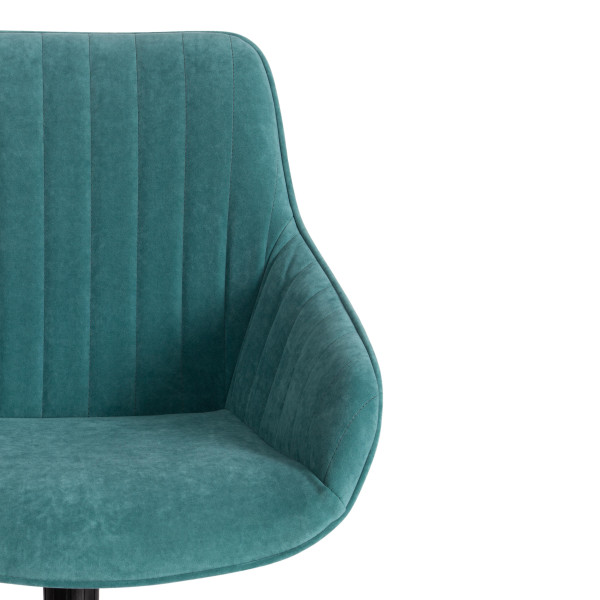 Кресло DUBLIN велюр Clermon, бирюзовый, 140 фото № 6