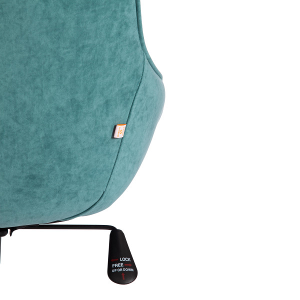 Кресло DUBLIN велюр Clermon, бирюзовый, 140 фото № 10