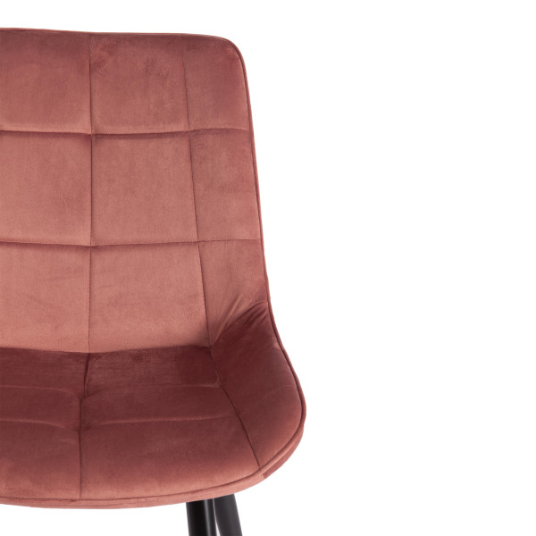 Стул ABRUZZO ( mod. 8060 ) (коралловый (HLR 44)/черный) фото № 6