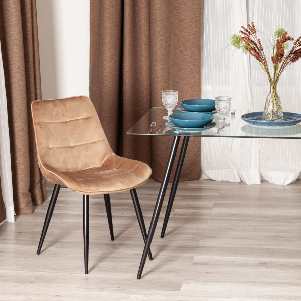 Стул ABRUZZO ( mod. 8060 ) (коричневый (HLR11)/черный) фото № 10