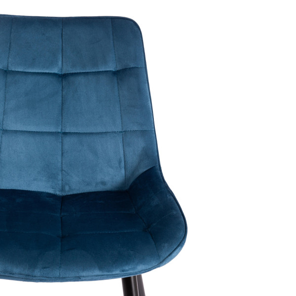 Стул ABRUZZO ( mod. 8060 ) (синий (HLR 63)/черный) фото № 6