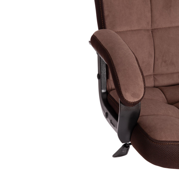 Кресло TRENDY (22) флок/ткань, коричневый, 6/TW-24 фото № 9