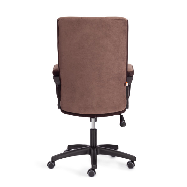 Кресло TRENDY (22) флок/ткань, коричневый, 6/TW-24 фото № 4