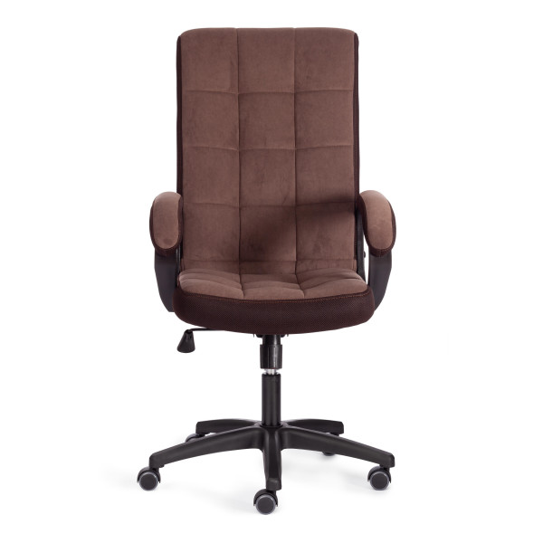 Кресло TRENDY (22) флок/ткань, коричневый, 6/TW-24 фото № 5