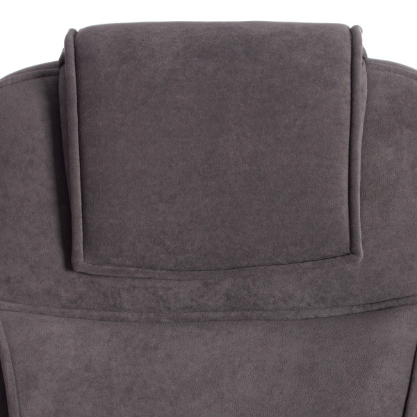 Кресло BERGAMO хром (22) флок , серый, 29 фото № 8