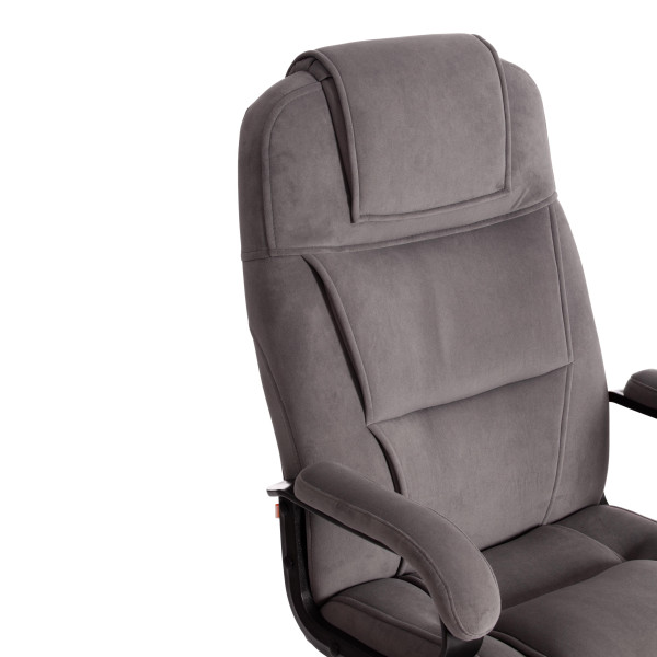 Кресло BERGAMO хром (22) флок , серый, 29 фото № 13