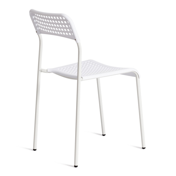 Стул ADDE (mod. C-049) металл/пластик, 39 х 49 х 78 см, White (белый) фото № 3