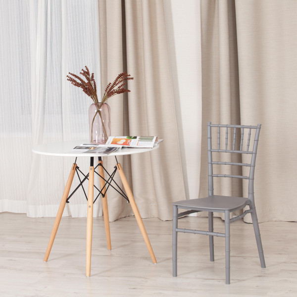 Стул CHAVARI (mod. 101) пластик, 40 х 49 х 88 см, Grey (Cерый) 09 фото № 11