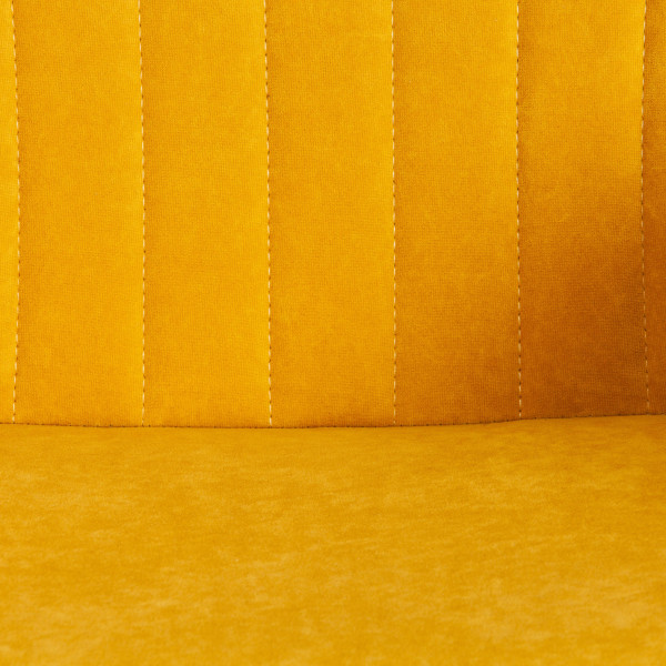 Кресло DUBLIN велюр Clermon, горчичный, 170 фото № 8