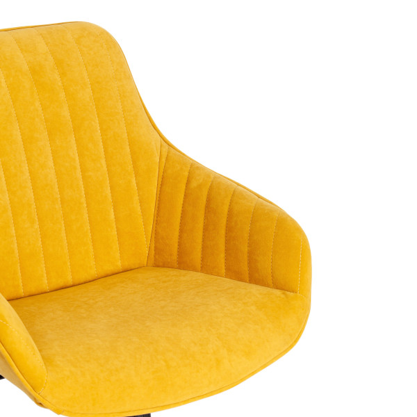 Кресло DUBLIN велюр Clermon, горчичный, 170 фото № 9