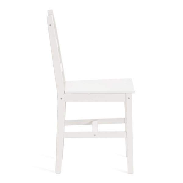 Обеденный комплект эконом Хадсон 2 (стол + 4 стула)/ Hudson 2 Dining Set дерево гевея/мдф, стол:105х65х73см, стул: 41х46х85,5см, butter white фото № 6