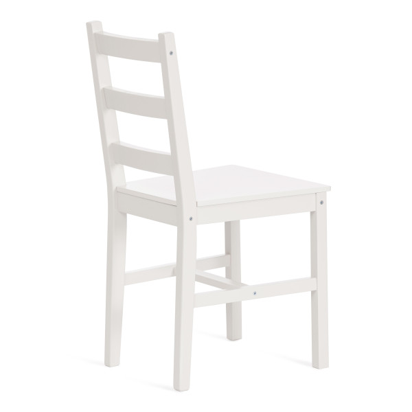 Обеденный комплект эконом Хадсон 2 (стол + 4 стула)/ Hudson 2 Dining Set дерево гевея/мдф, стол:105х65х73см, стул: 41х46х85,5см, butter white фото № 7