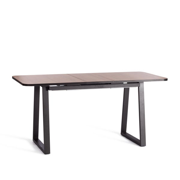 Стол MALTIDO ЛДСП/HPL/металл, 130 х 75+30 х 75 см, Дуб Вотан/чёрный фото № 7