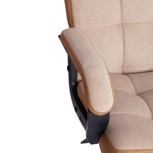 Кресло TRENDY (22) флок/ткань, бежевый/бронза, 7/TW-21 фото № 10