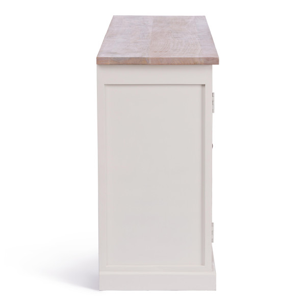 Комод Secret De Maison RIVIERA ( mod.095 ) дерево манго, 175х45х88 см, Antique white/white wash фото № 2